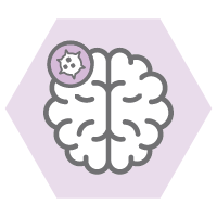 Brain tumor icon