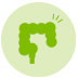 Inflammation of intestines icon