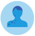New skin cancers icon