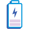 Battery with low power
